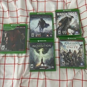 Xbox 1 games!!!
